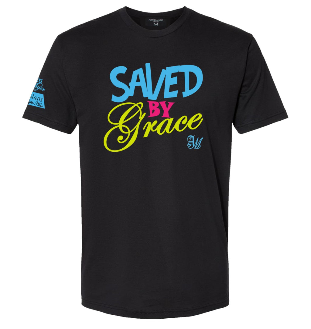 AM | "Saved By Grace" Short-Sleeve Unisex Tee