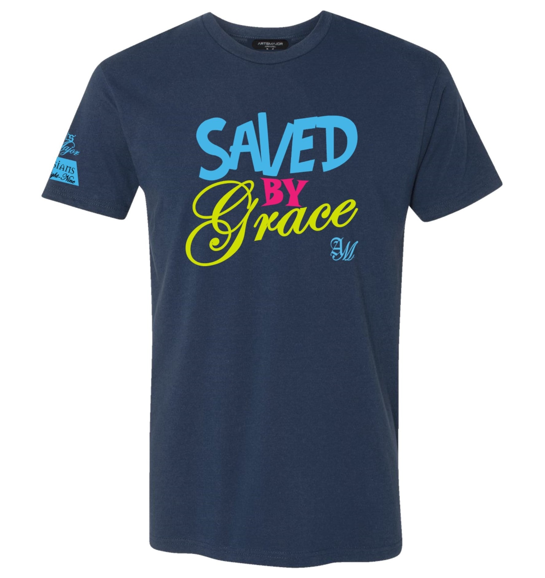 AM | "Saved By Grace" Short-Sleeve Unisex Tee
