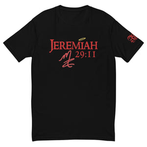 AM | "Jeremiah 29:11" Comedian Mac Red Short-Sleeve Tee