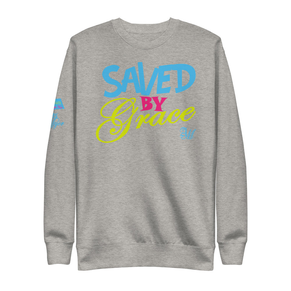 AM | "Saved By Grace" Cali-Fleece Pullover